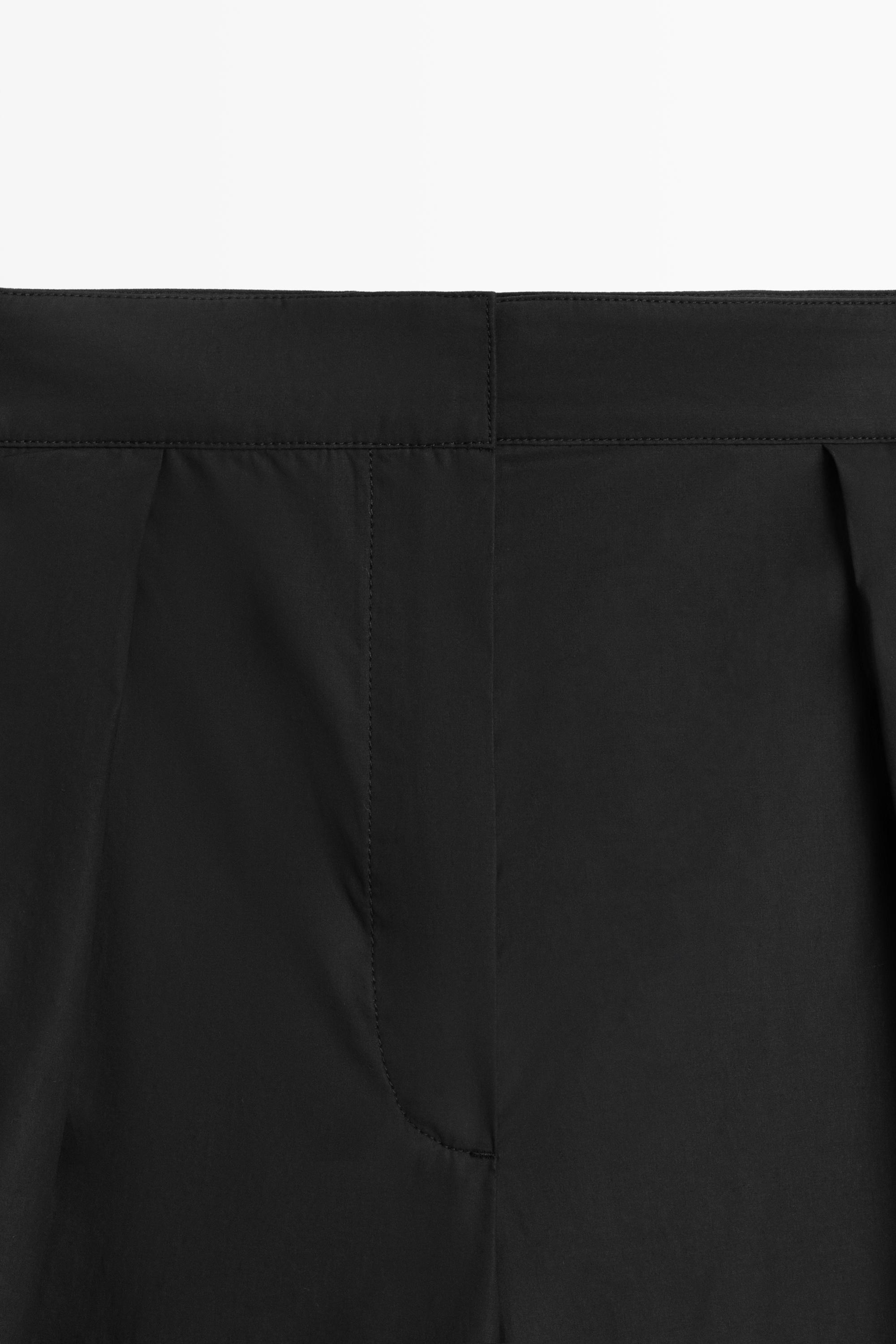 Pantalon cargo barrel fit